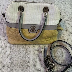 Yellow Guess Clutch